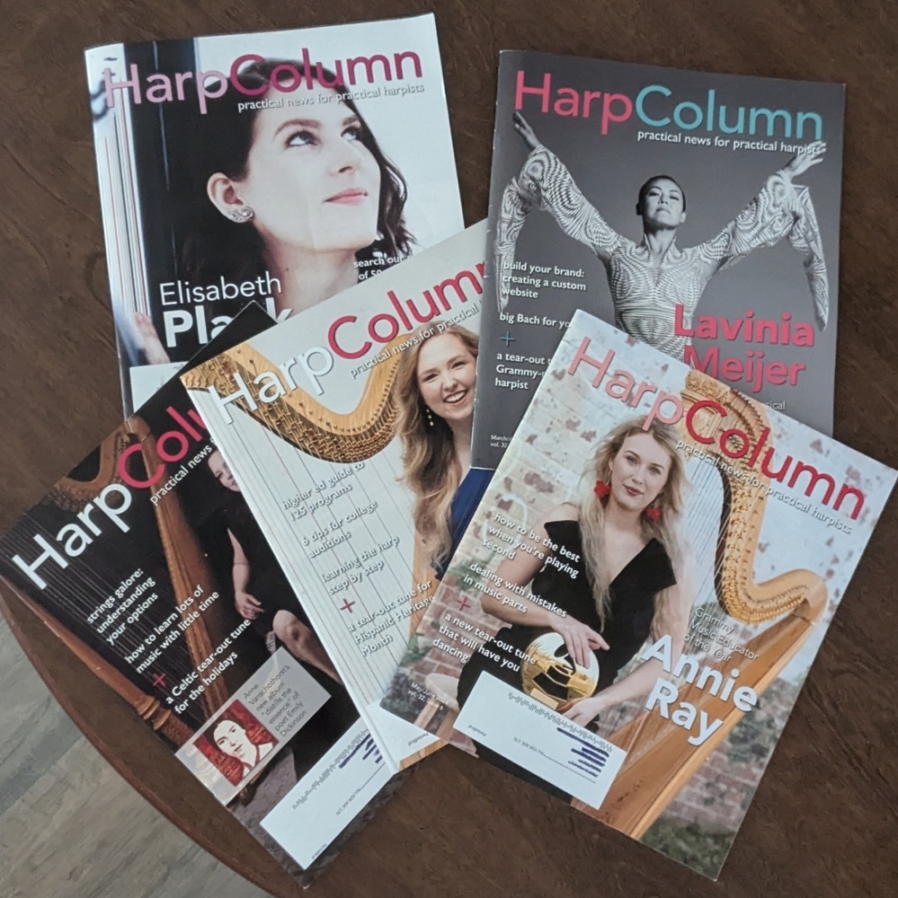 🪉 Harp Colum Magazine 5 Issues 2024 🪉